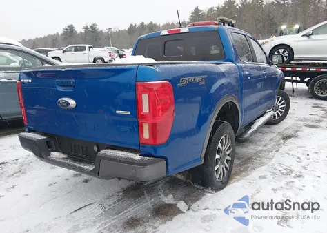 2019 Ford Ranger Lariat из США, поврежденный, VIN 1FTER4FH7KLA52114